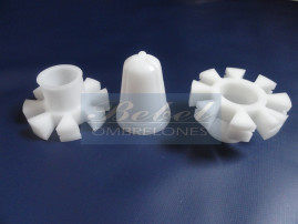 Kit Torneado Para Ombrelone de 2,40m e 3,0m, de 8 Varetas, 36 X 14 