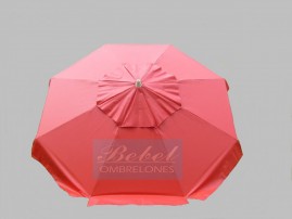 Capa Para Ombrelone de 3m. de Di�m. com abas, varetas de 1,50m.