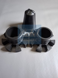 10 Kit Torneado Para Ombrelone de 2,40m e 3,0m, de 8 Varetas, 39 X 17
